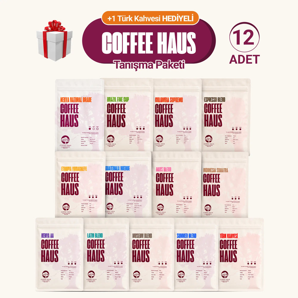 Coffee Haus Tanışma Paketi (12x50gr)